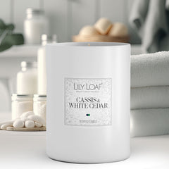 Cassis & White Cedar Soy Wax Candle