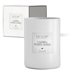 Cassis & White Cedar Soy Wax Candle