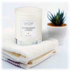 Sandalwood & Amber Soy Wax Candle