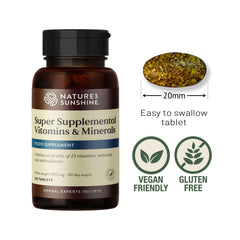 Super Supplemental Vitamins & Minerals
