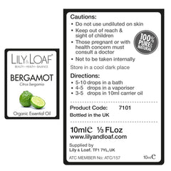 Bergamot Organic Essential Oil