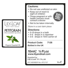 Petitgrain Organic Essential Oil