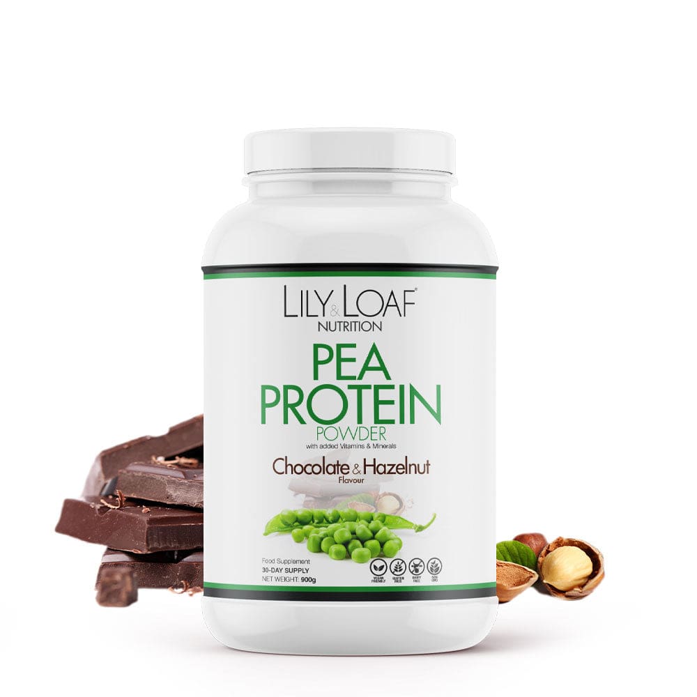 Lily and Loaf - Chocolate & Hazelnut Pea Protein Powder (900g) - Powder