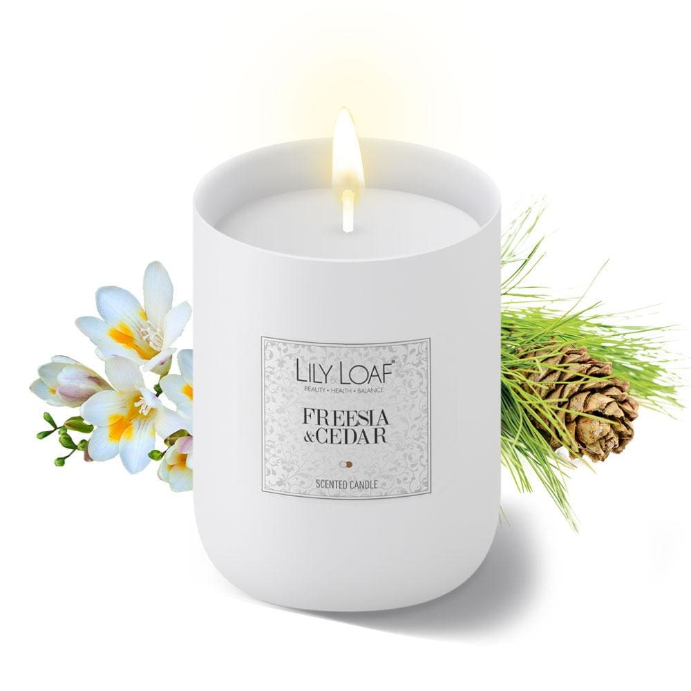 Lily and Loaf - Freesia & Cedar Soy Wax Candle - Candle