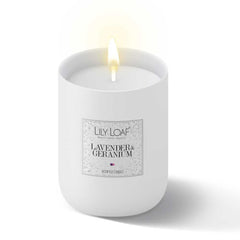 Lily and Loaf - Lavender & Geranium Soy Wax Candle - Candle