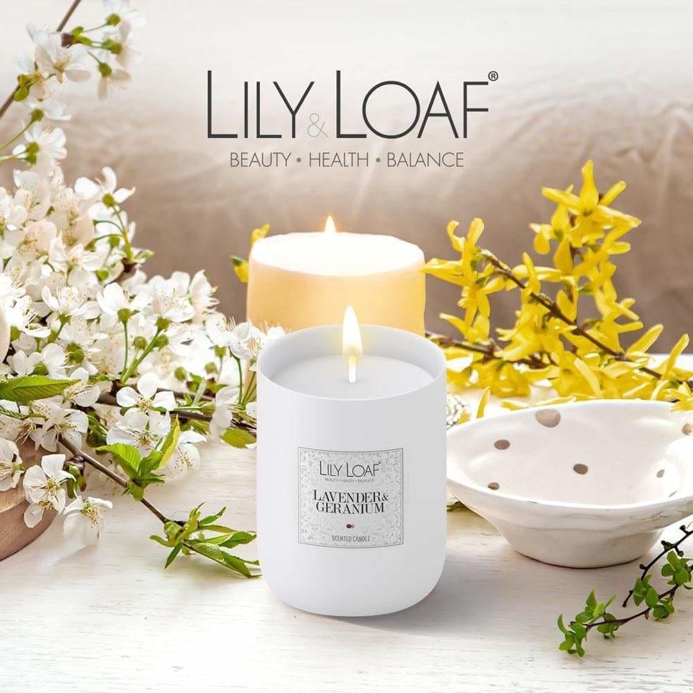 Lily and Loaf - Lavender & Geranium Soy Wax Candle - Candle