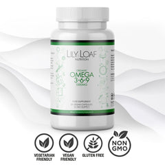 Lily and Loaf - Omega 3-6-9 1000mg (Organic) - Softgel Capsule