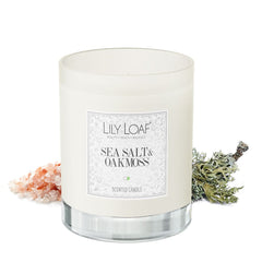 Lily and Loaf - Sea Salt & Oakmoss Soy Wax Candle - Candle