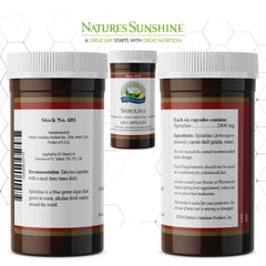 Nature’s Sunshine - Spirulina (100 Capsules) - Capsule