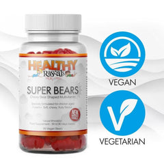 Healthy Rascals - Super Bears (90 Jelly Bears) - Jelly Bear