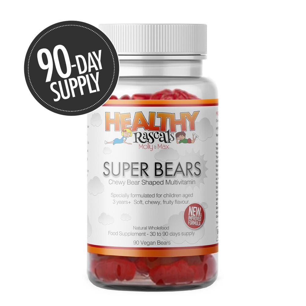 Healthy Rascals - Super Bears (90 Jelly Bears) - Jelly Bear