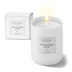 Lily and Loaf - Velvet Rose & Oud Soy Wax Candle - Candle