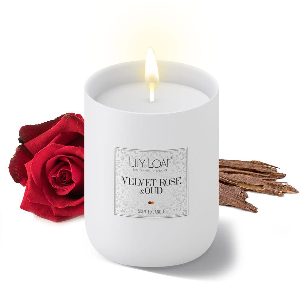 Lily and Loaf - Velvet Rose & Oud Soy Wax Candle - Candle