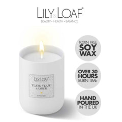 Lily and Loaf - Ylang Ylang and Amber Soy Wax Candle - Candle