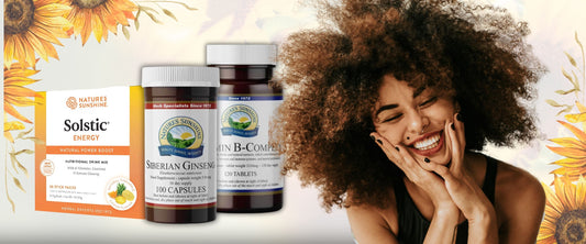 Boost Vitality, Reduce Fatigue and Energise with Nature’s Sunshine