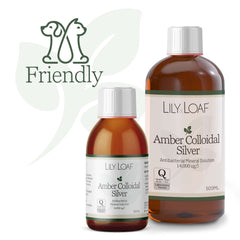 Amber Colloidal Silver Liquid