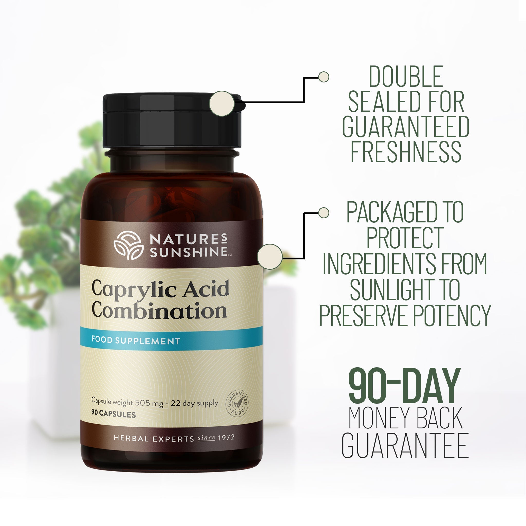 Caprylic Acid Combination
