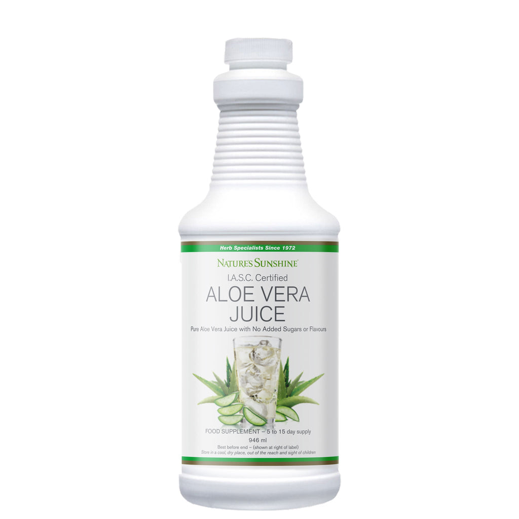 100% pure aloe vera, contains 200 biological compounds