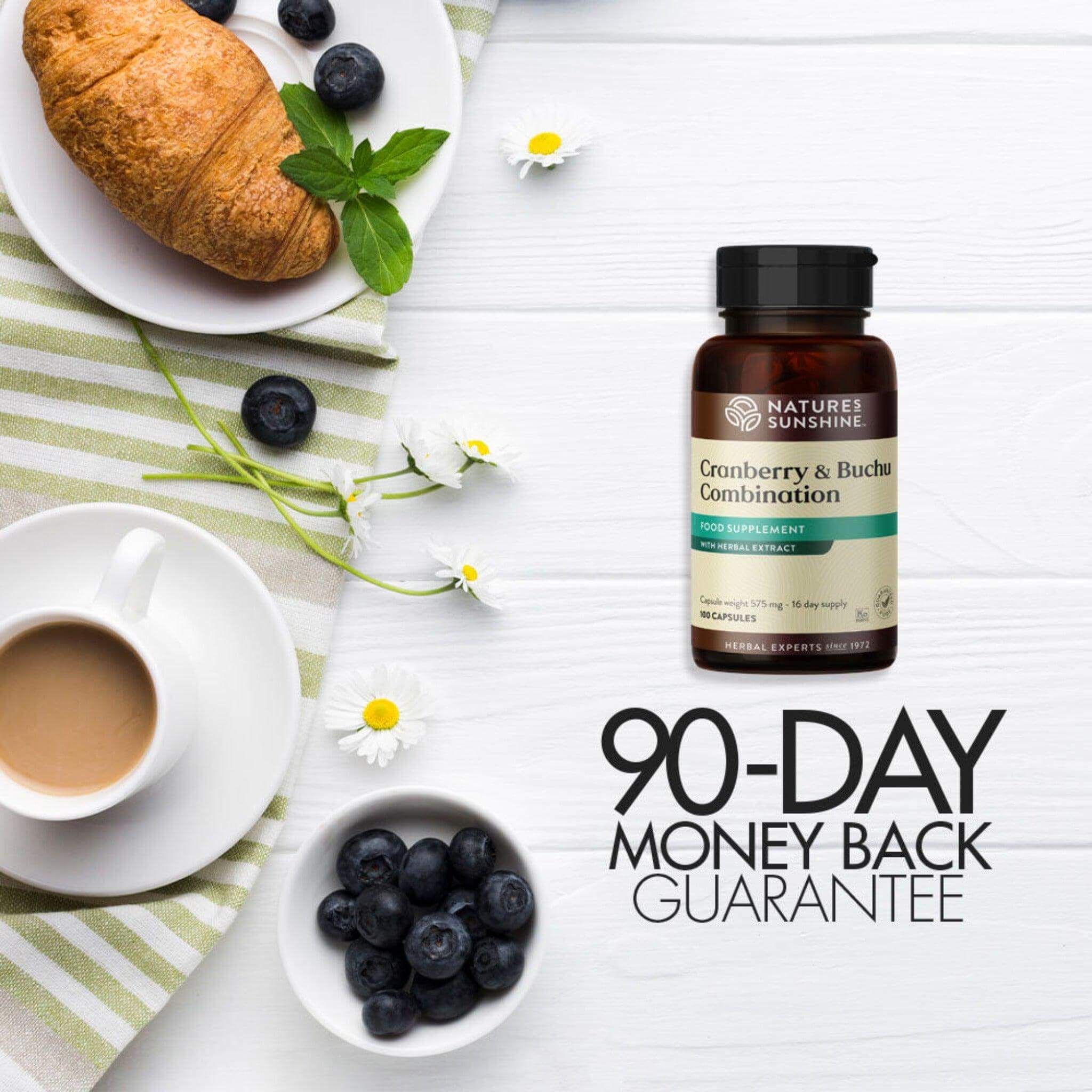 Cranberry & Buchu Combination  90 day money back guarantee