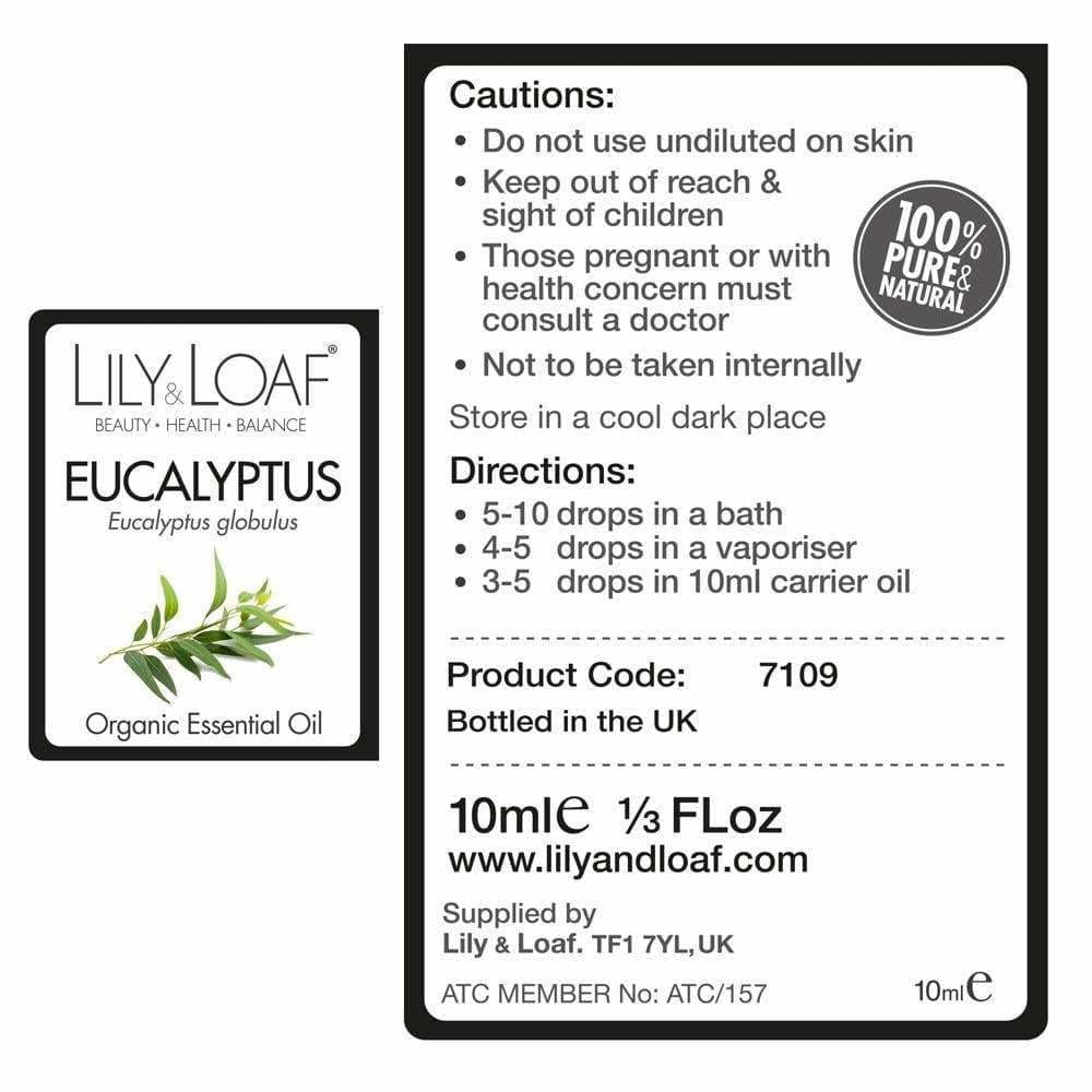 Eucalyptus Organic Essential Oil