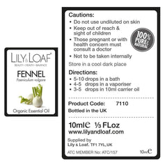Fennel Organic Essential Oil