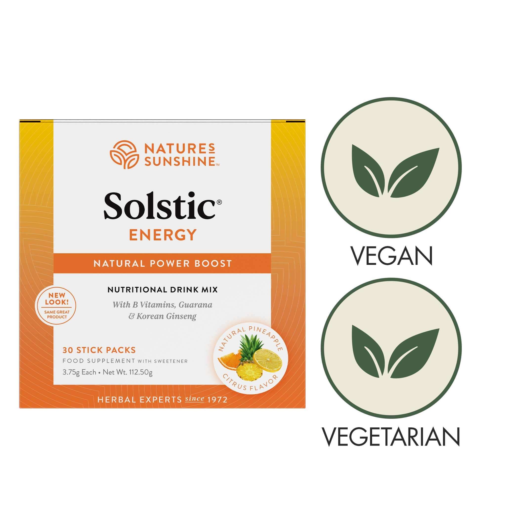 Solstic® Energy - vegan vegetarian