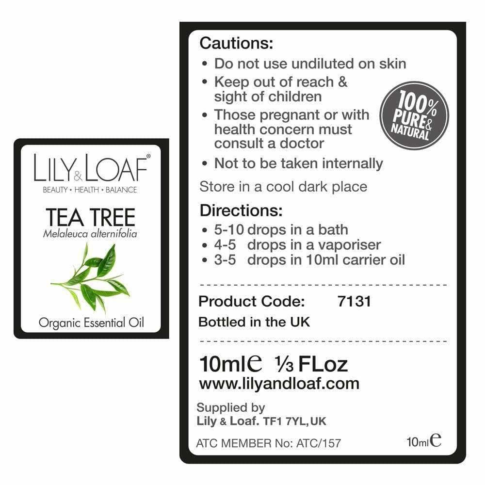 Tea Tree Organic Essential Oil